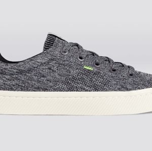 Cariuma IBI Low Sneakers in Stone Knit Gray, Women's 11